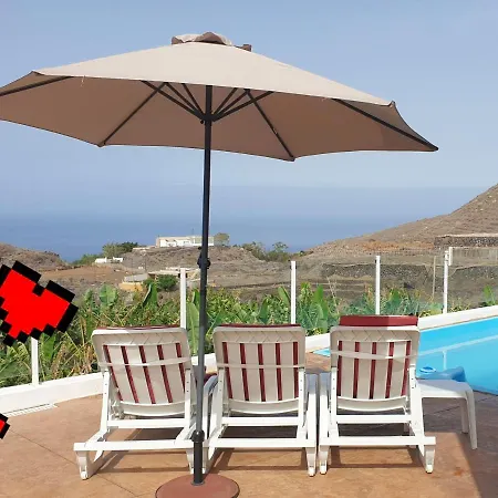 2 Bedrooms House With Sea View Shared Pool And Terrace At Santiago Del Teide 3 Km Away From The Beach サンティアゴ・デル・テイデ